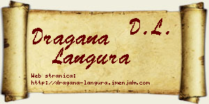 Dragana Langura vizit kartica